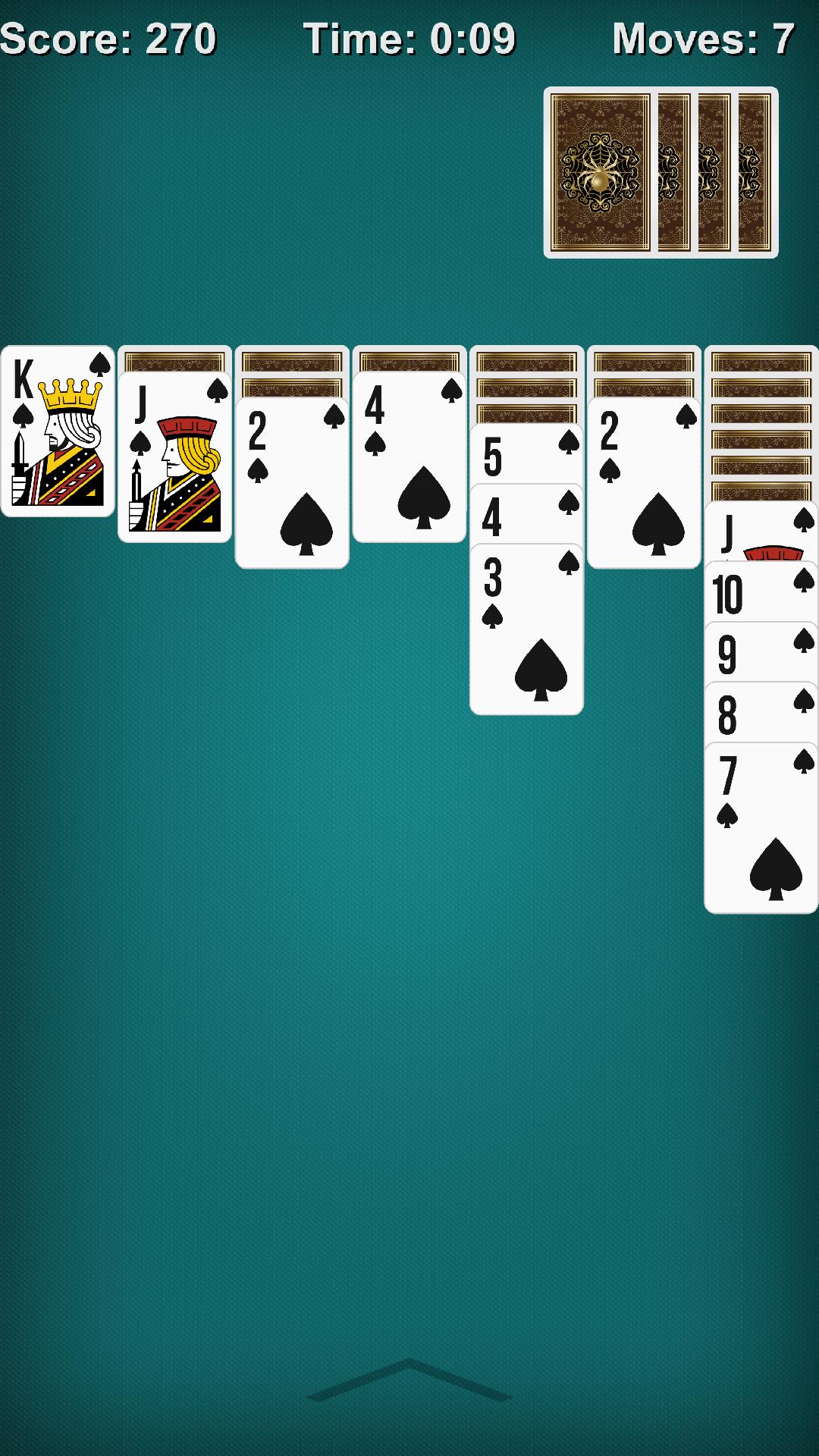 Solitaire Spiderette HD