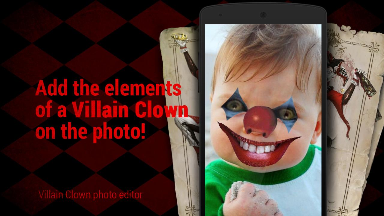 Villain clown photo you