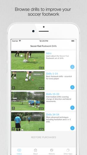 Soccer Fast Footwork Drills