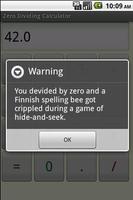 Zero Dividing Calculator