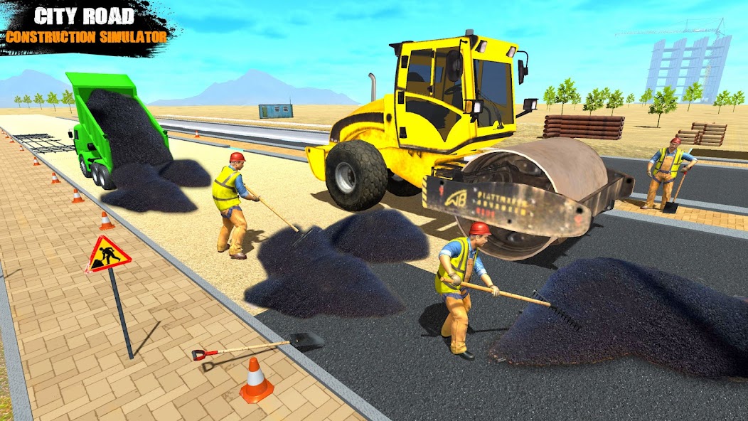 City Road Construction Games