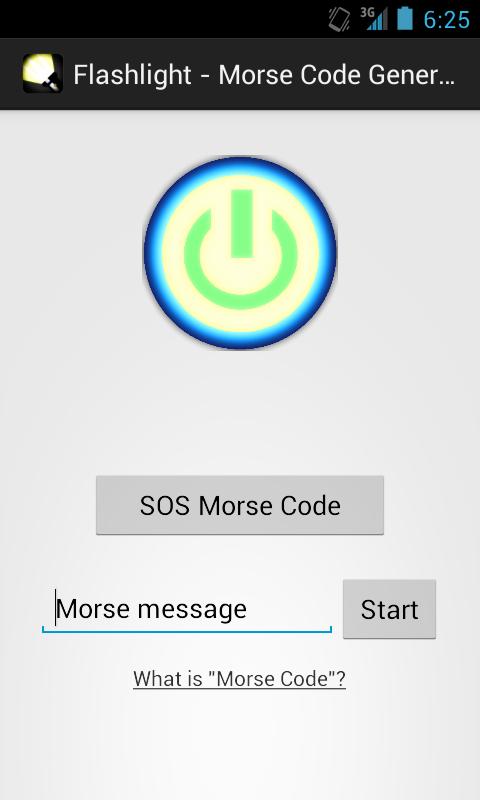 Flashlight-MorseCode Generator