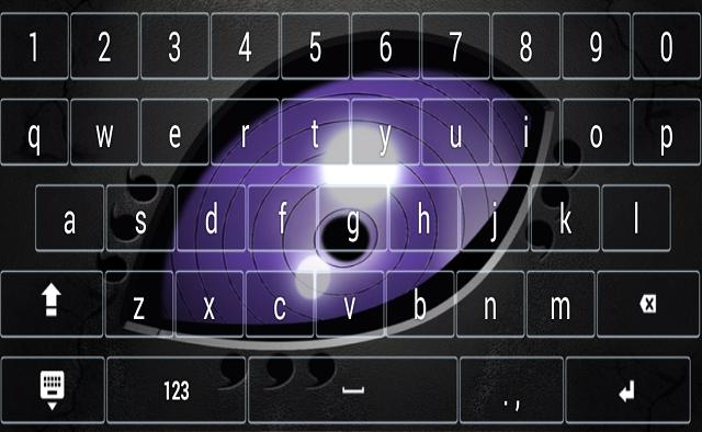 Rinnegan Eyes Keyboard Themes