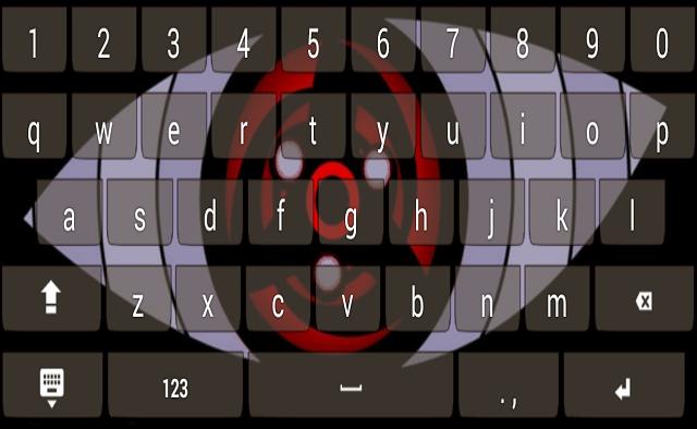 Rinnegan Eyes Keyboard Themes