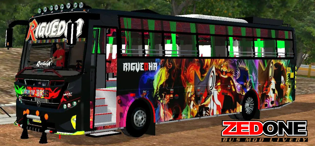 Zedone Bus Mods Livery App