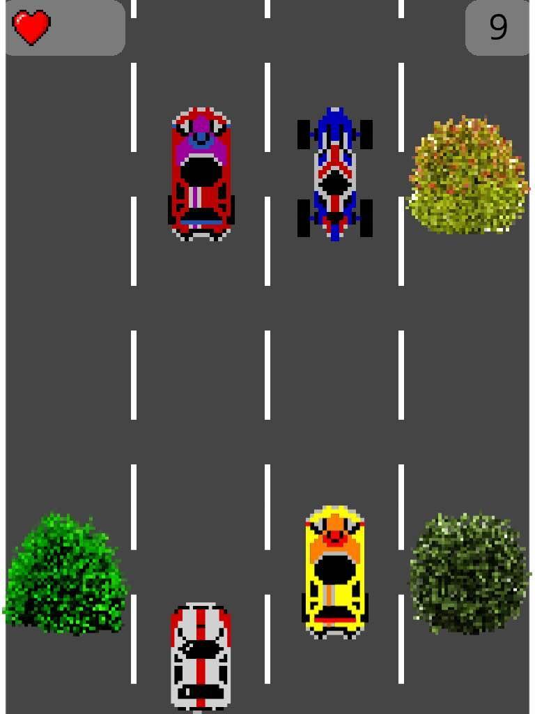 Infinite Road Driver - 16 Bits