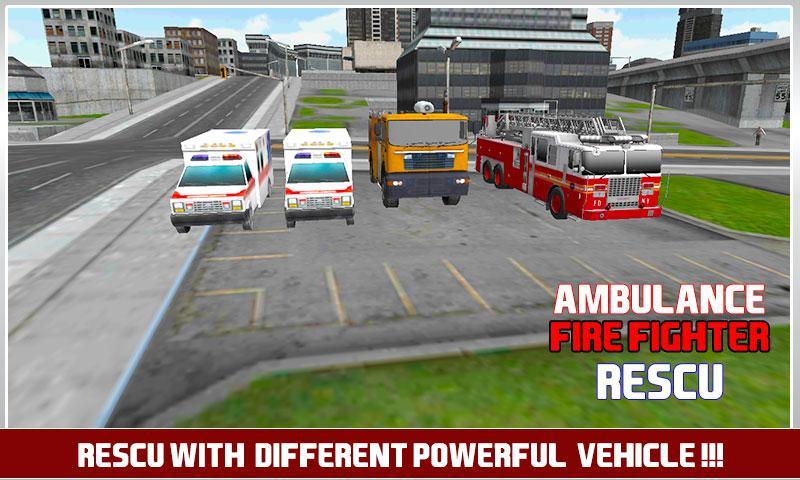 Firefighter Ambulance Rescue