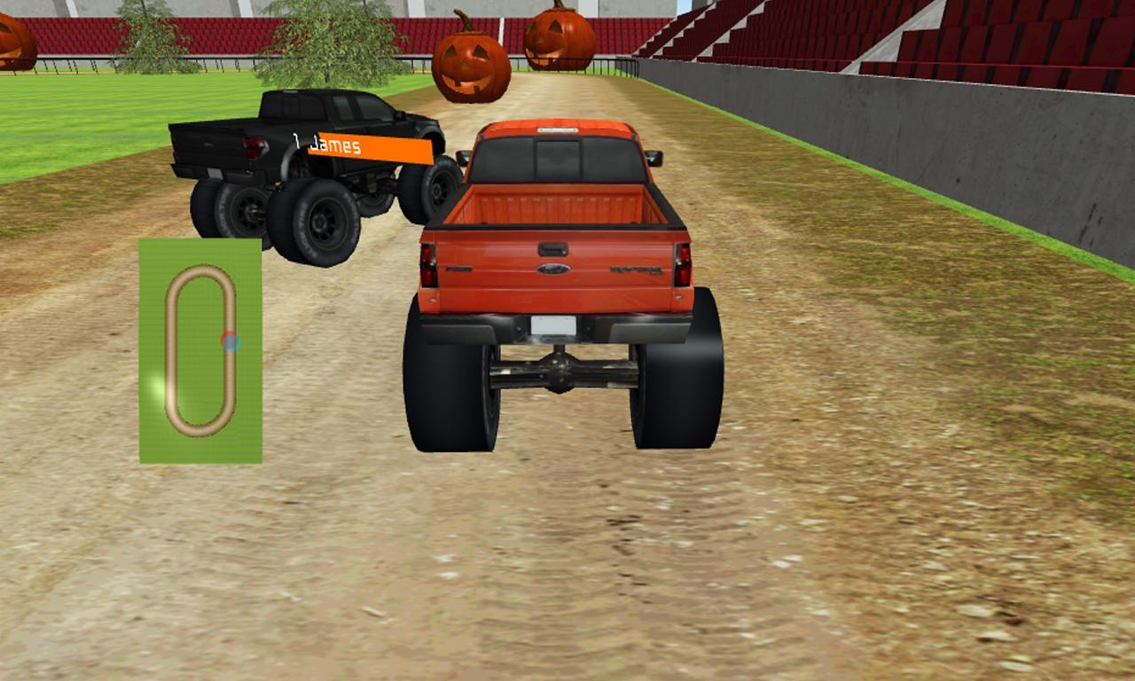 Monster Truck Halloween Racing