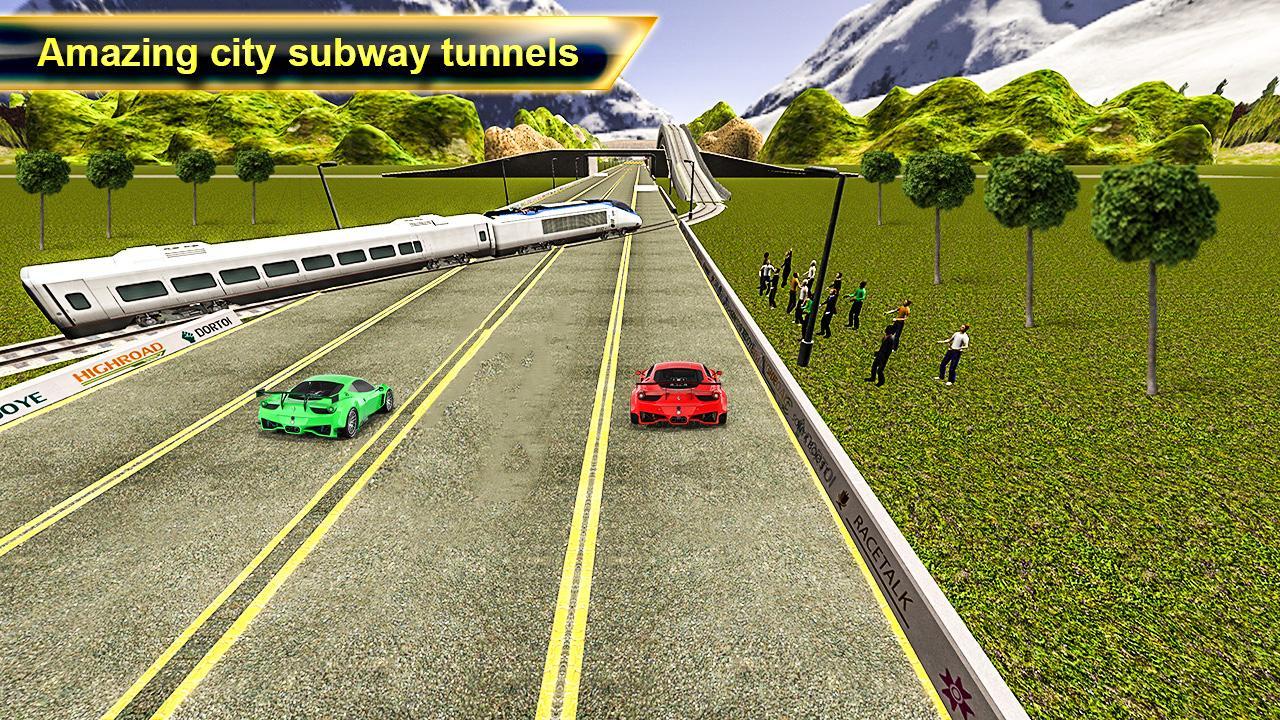 Train and car game