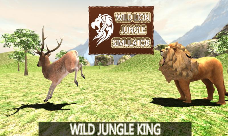 Wild Lion Jungle Simulator