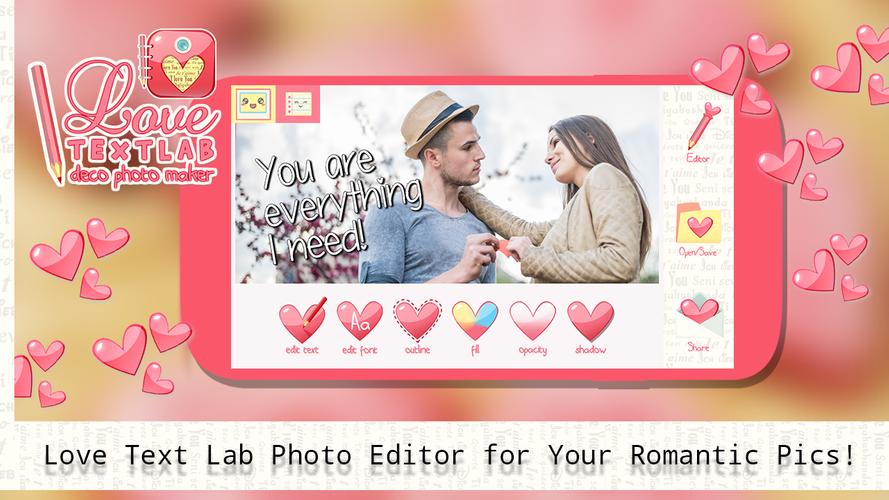 Love TextLab Deco Photo Maker