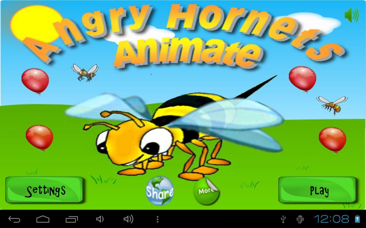 Angry Hornets Animate