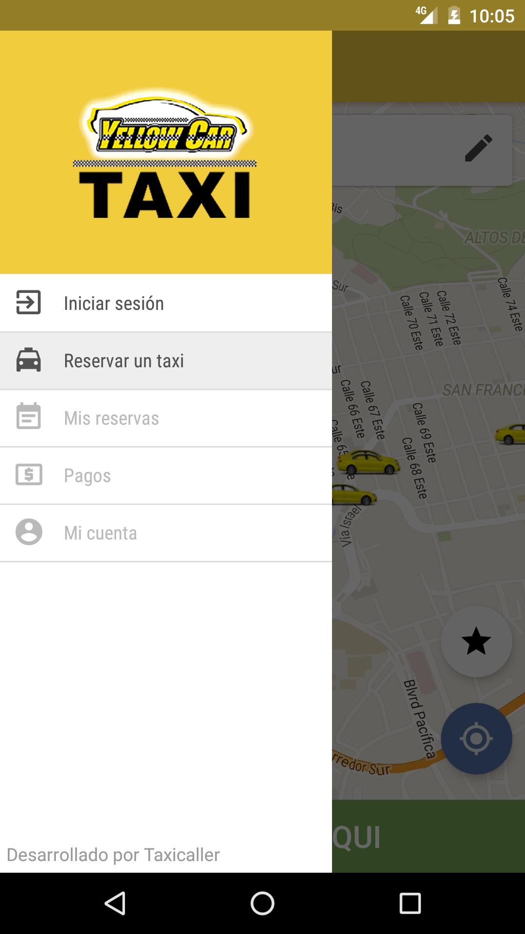 Yellow Car Taxi