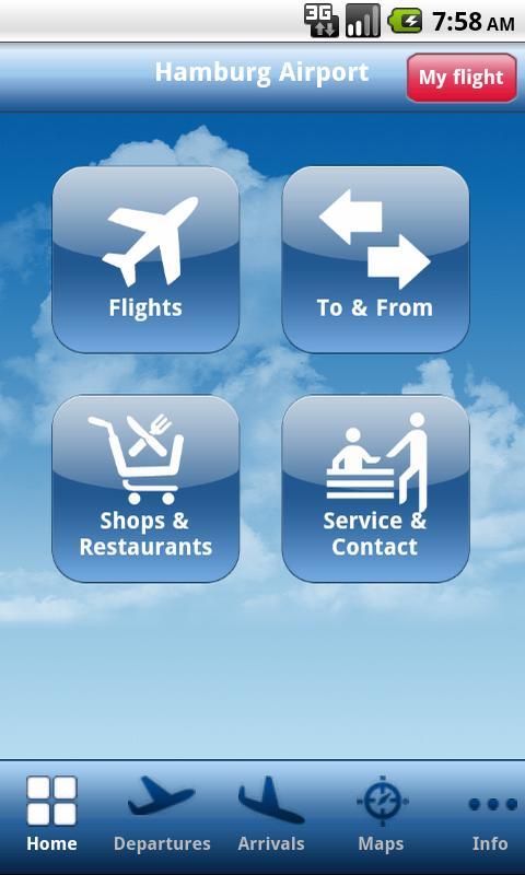 Hamburg Airport App