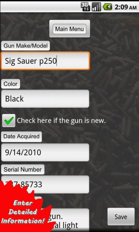 Gun Tracker