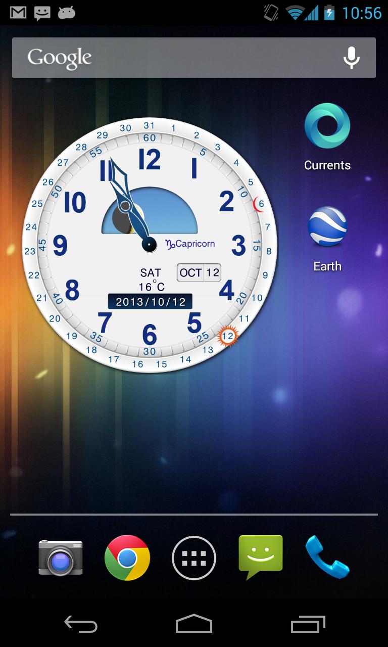 Clockwise Timepiece (+Widget)