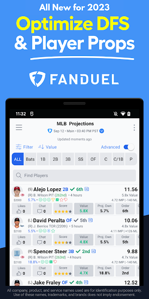 LineStar for FanDuel