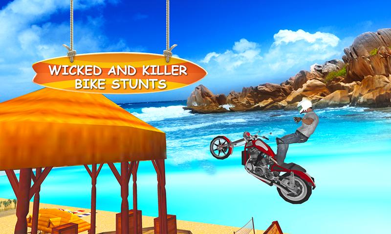 Moto Beach Jumping 3D