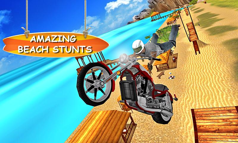 Moto Beach Jumping 3D