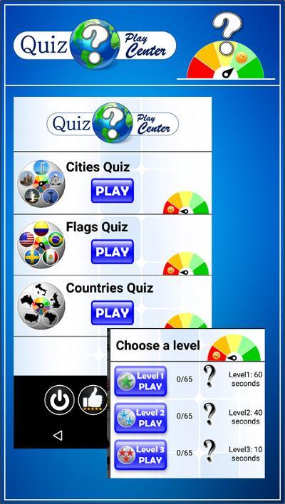 Quiz Play Center Geography