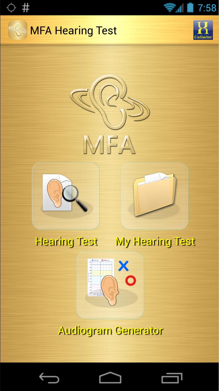 MFA Hearing Test