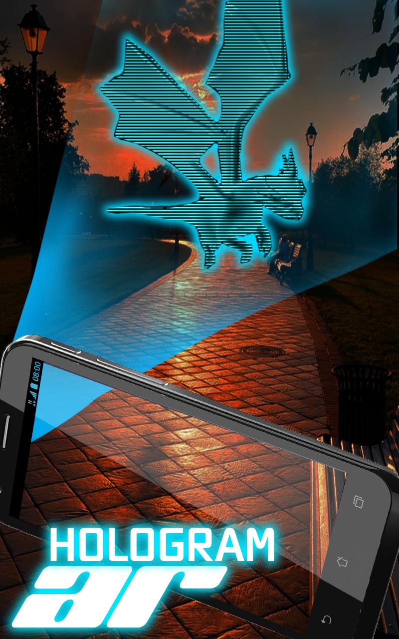 AR Hologram Flying Dragon