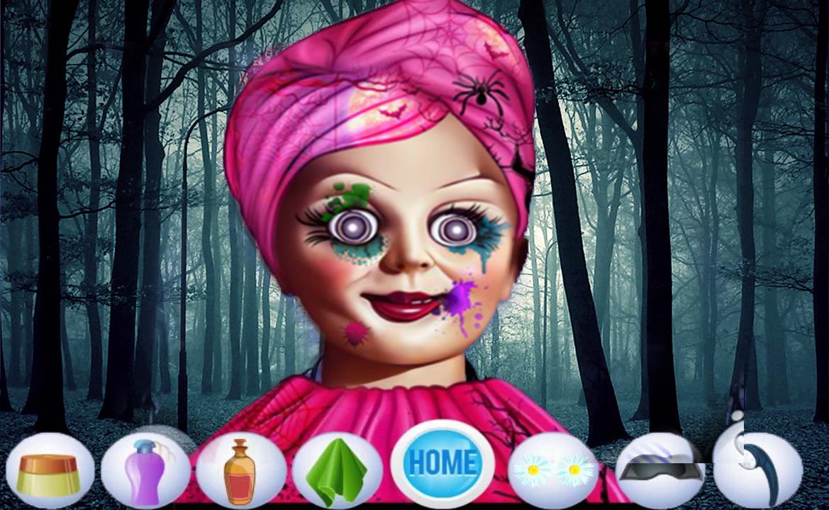 Scary Girl Dressup Game