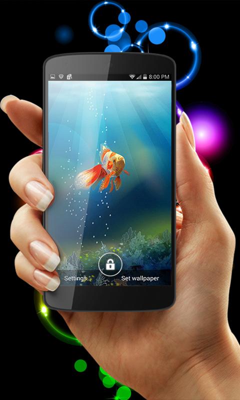 Goldfish in Phone LWP