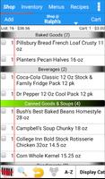 Grocery Tracker Shopping List