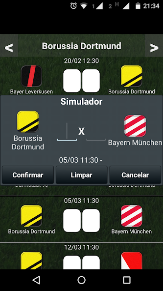 Table German League