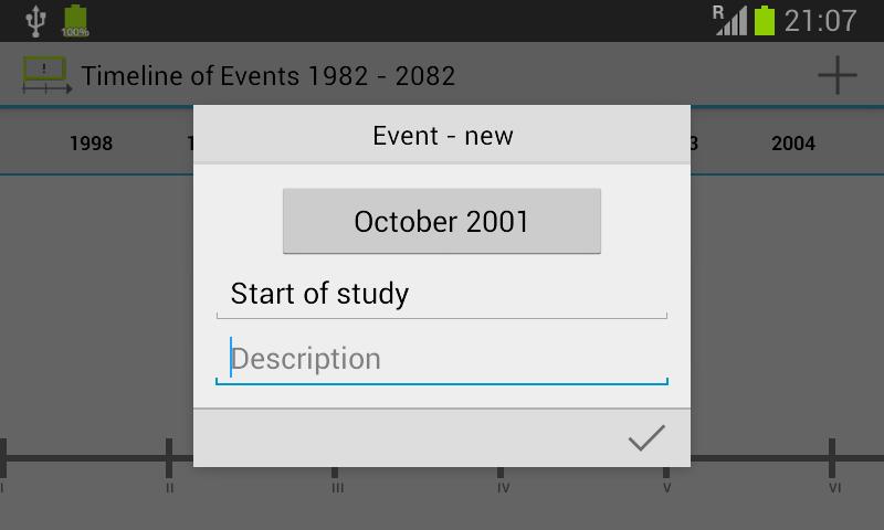Timeline of Events