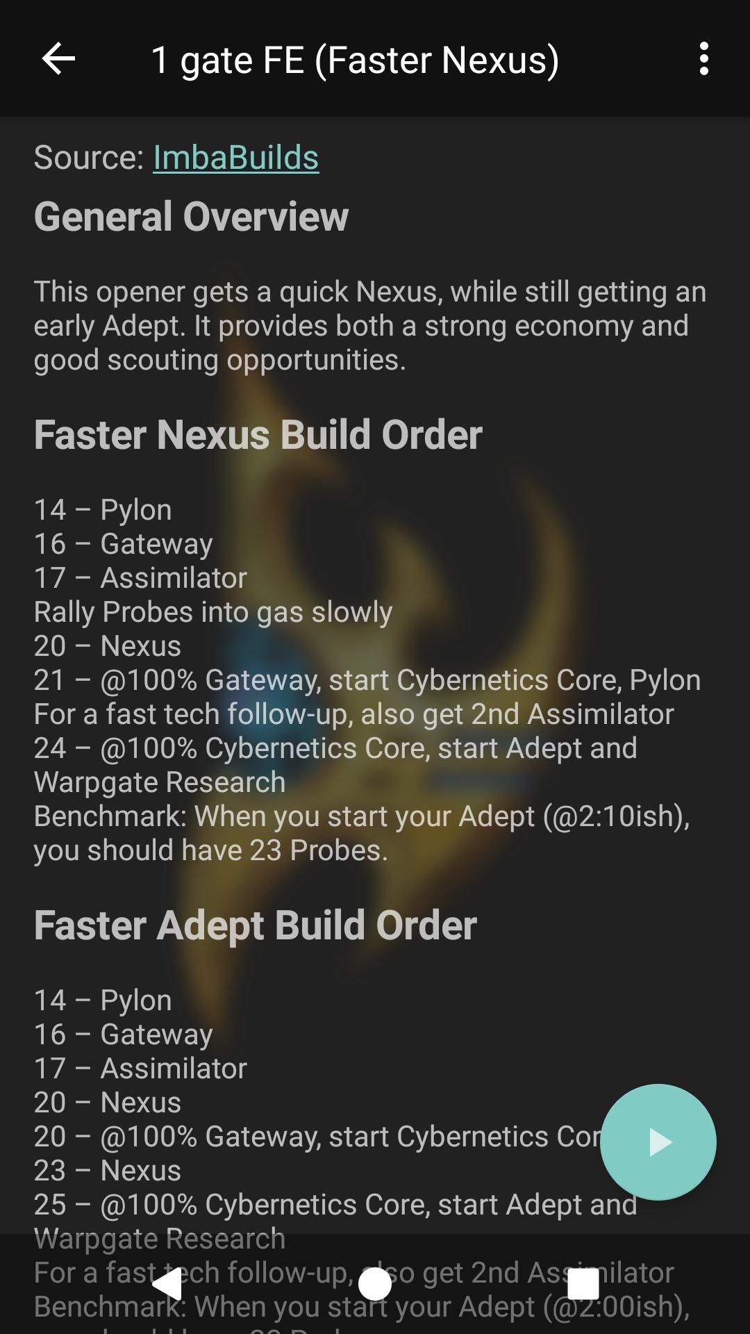 Build Player for StarCraft 2