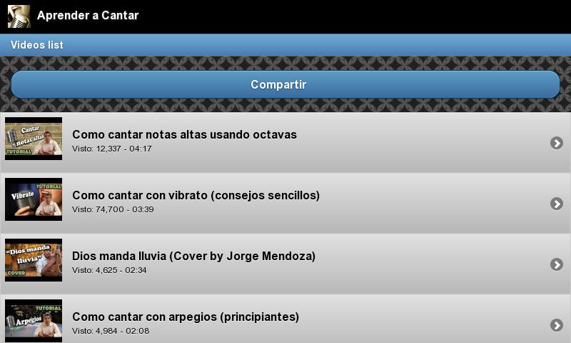 Aprender a cantar