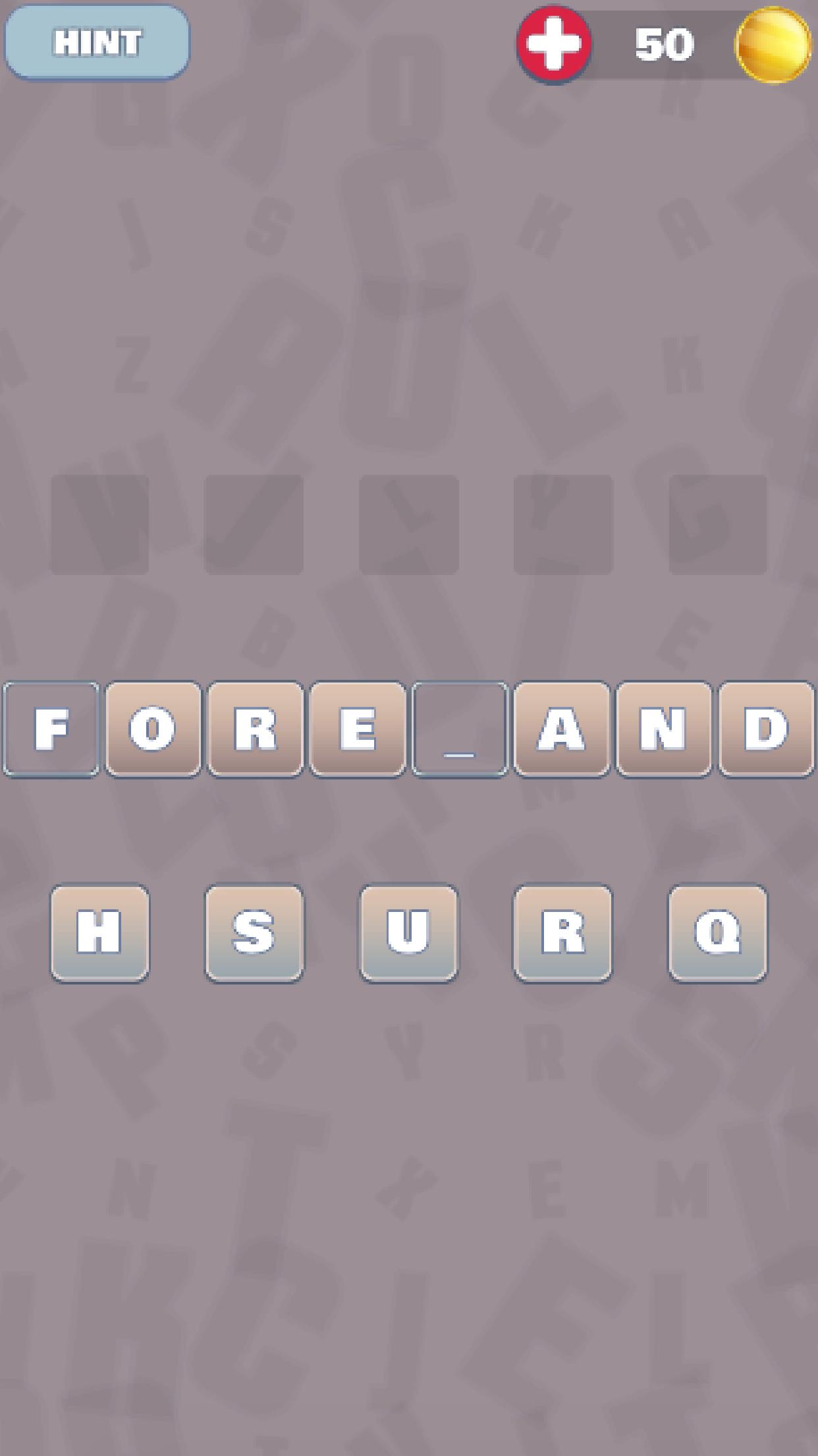 Word Fill