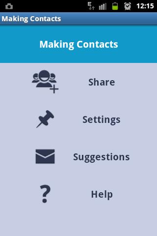 Making Contacts