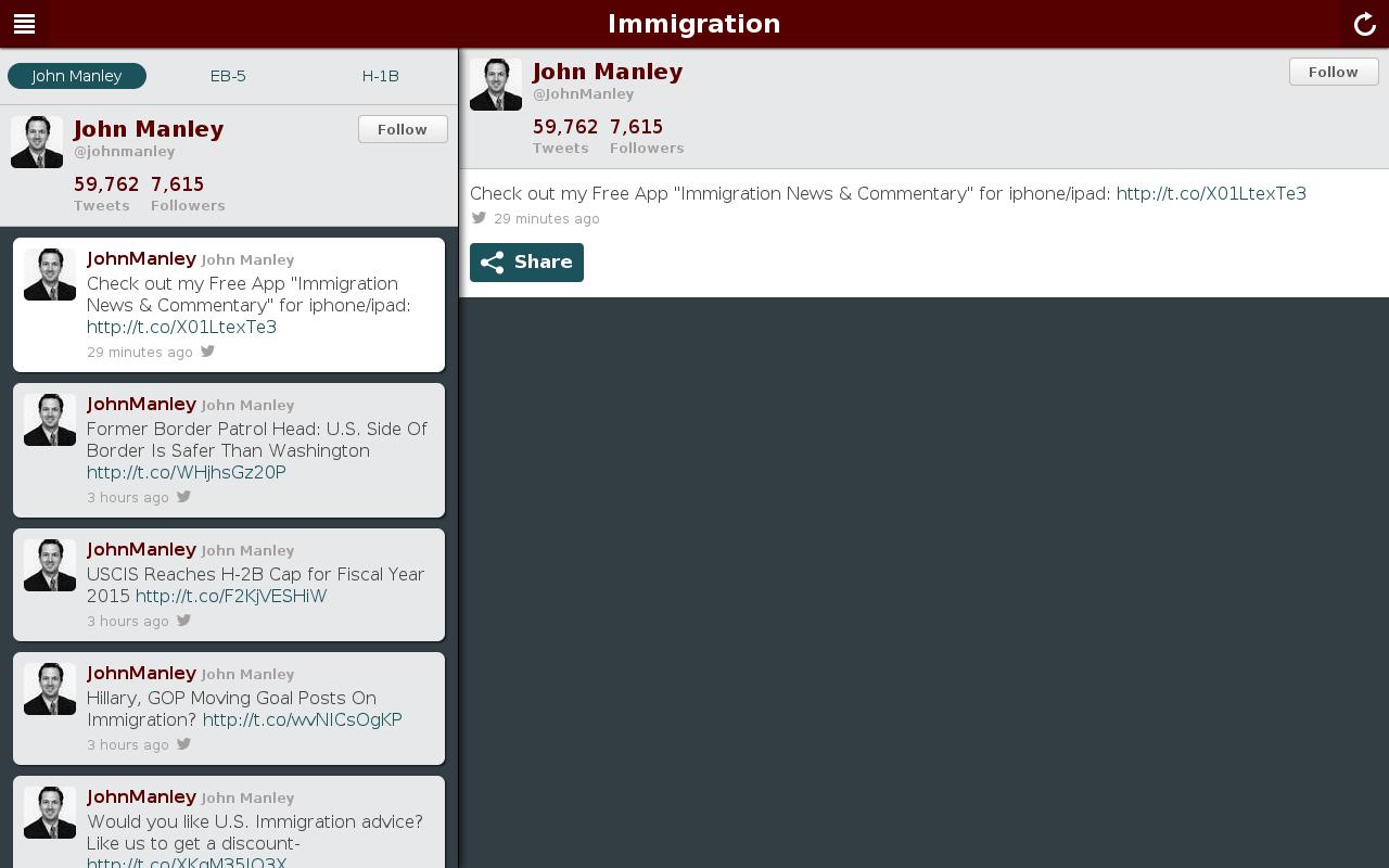 Immigration