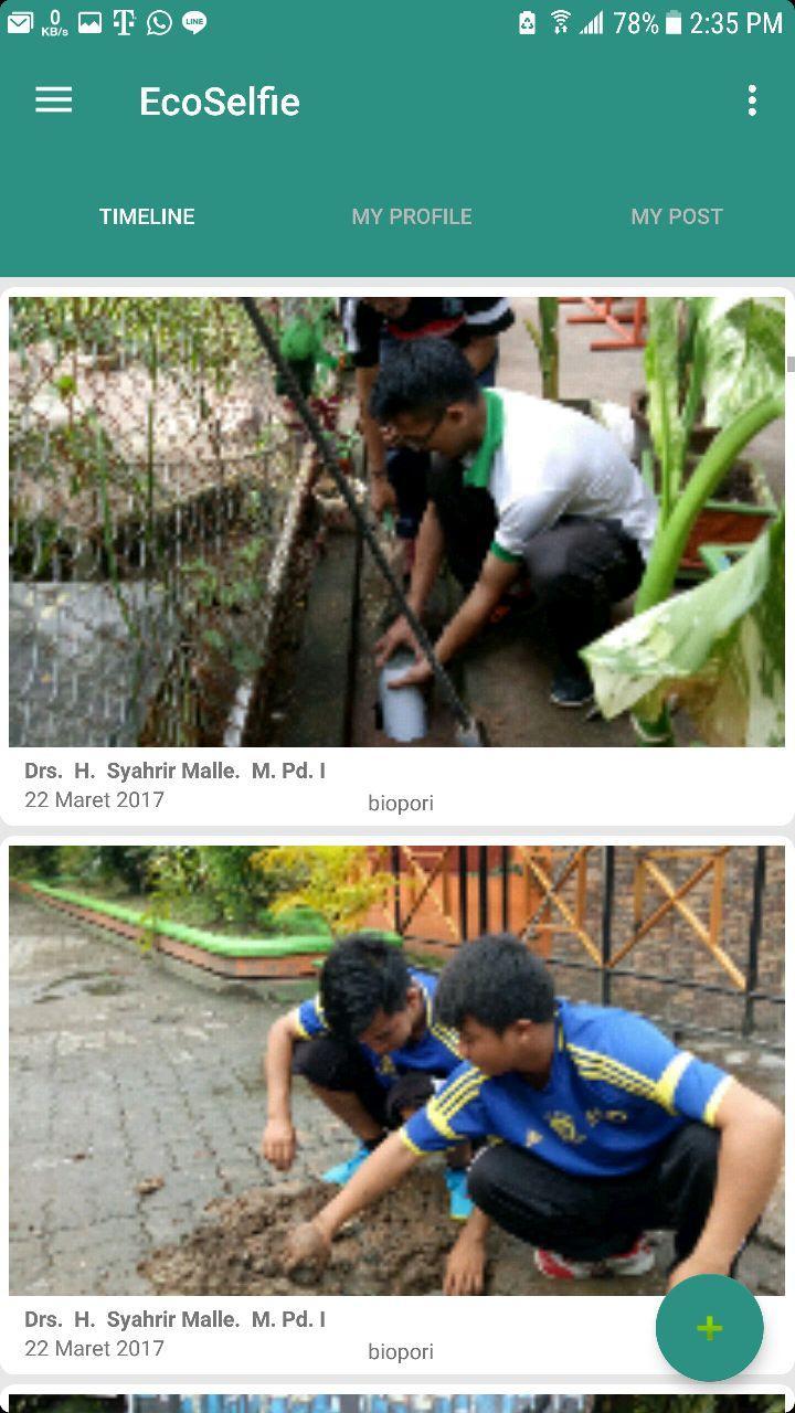 Ecoselfie 2018