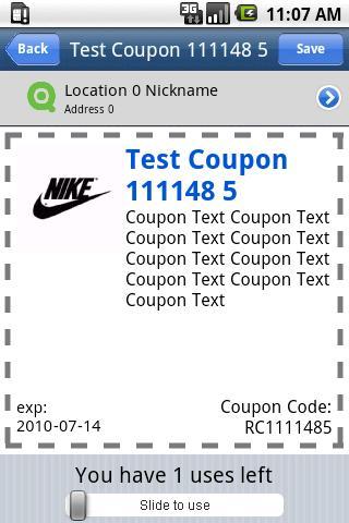 Diamondbucks Mobile Coupons