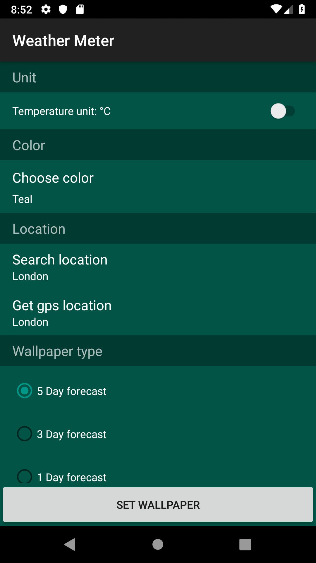 Weather Meter