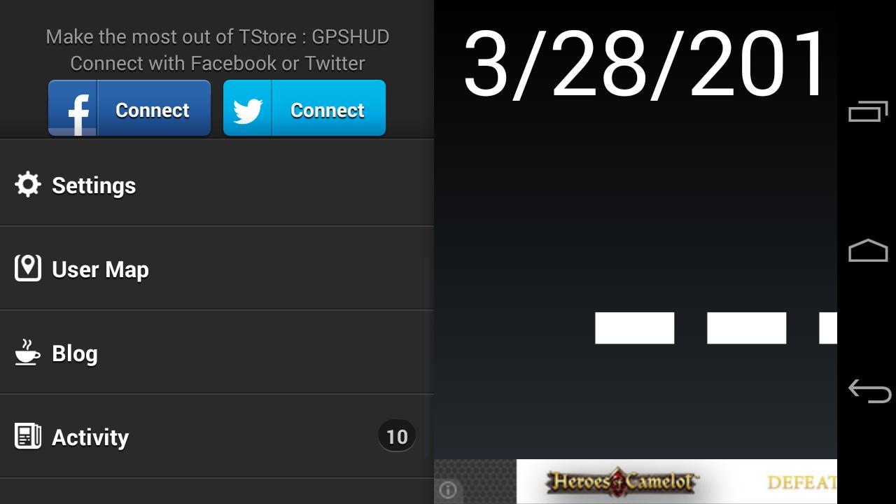 GPS HUD