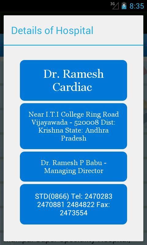 Hospitals - Andhra Pradesh