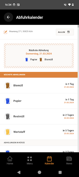 Die AWB App