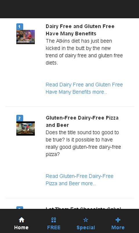 Gluten Free Dairy Free