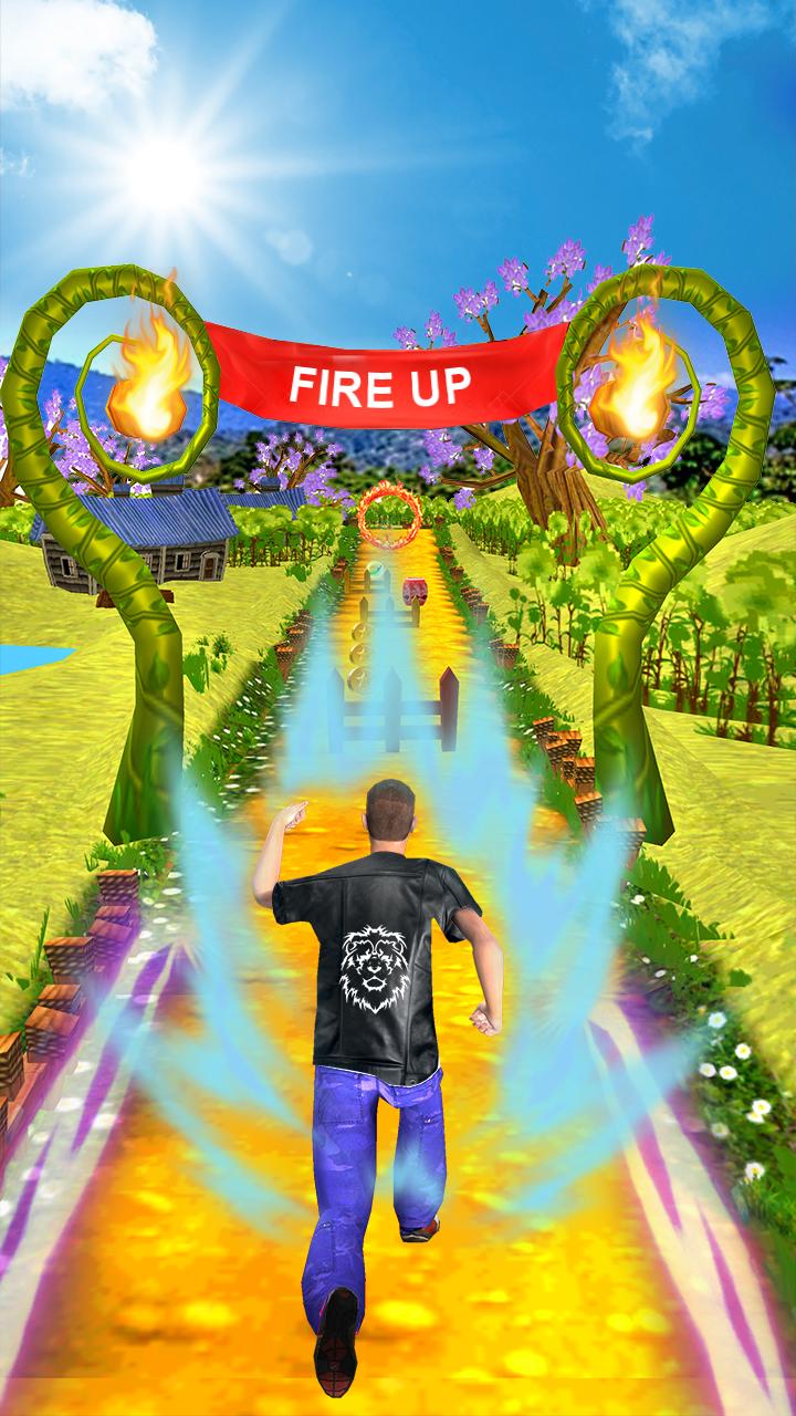 Temple Lost Fire Run 3D Endless Game