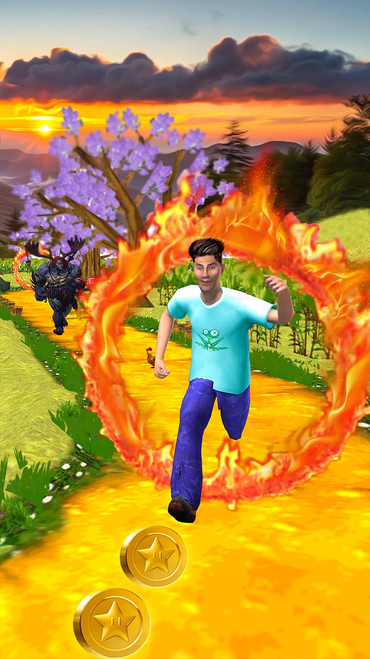 Temple Lost Fire Run 3D Endless Game