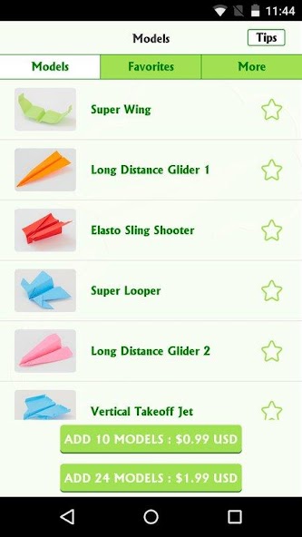 Paper Aircraft Advanced
