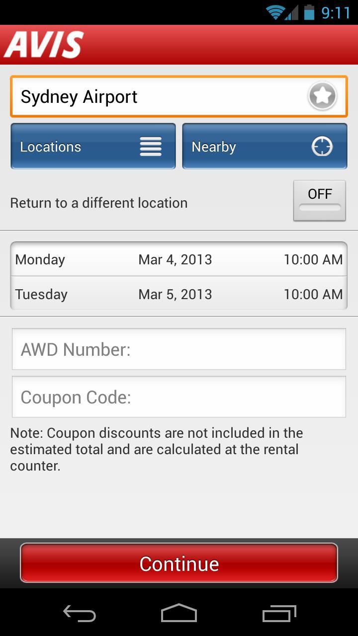 Avis Australia
