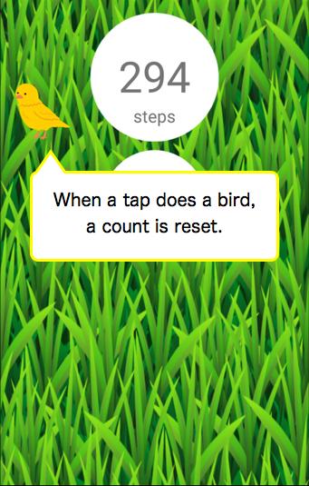 Pretty pedometer