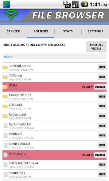 WiFi File Browser