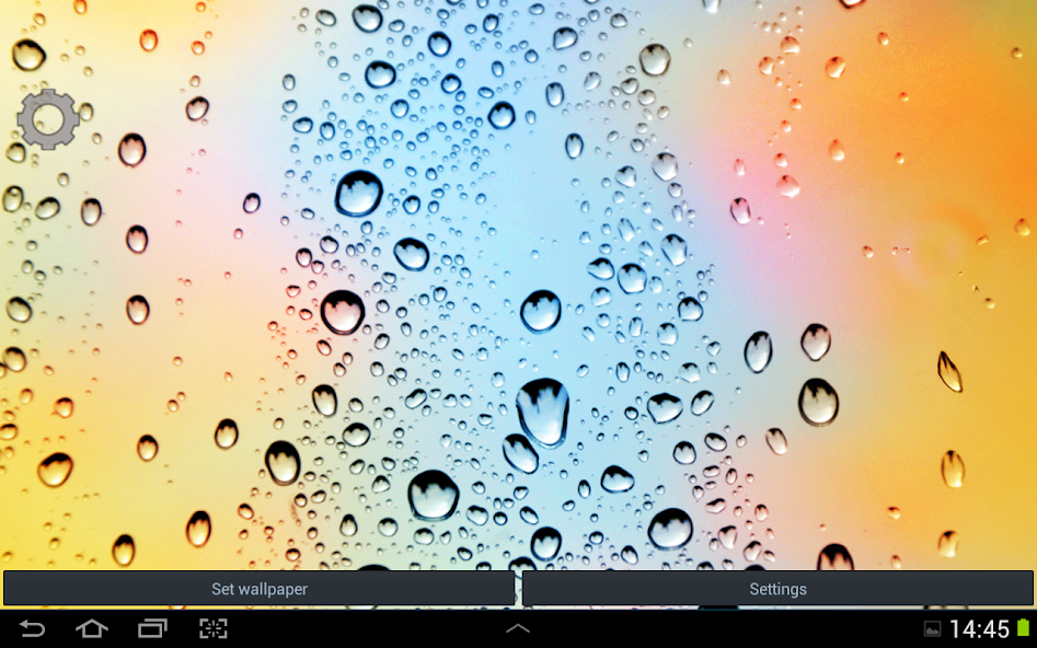Rainy Fall Live Wallpaper